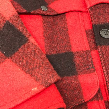  70~80s FILSON ジャケット マッキーノジャケット SIZE 38(M) 古着 レッド×ブラック