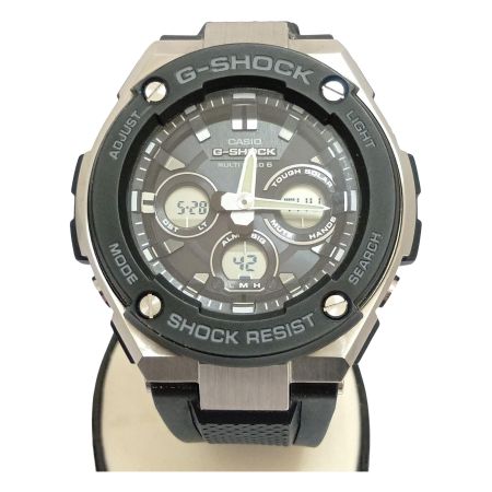  CASIO カシオ 腕時計　G-SHOCKG-STEEL　電波ソーラー GST-W300 ブラック