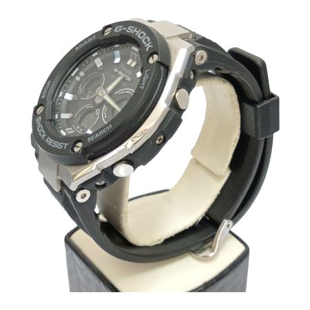  CASIO カシオ 腕時計　G-SHOCKG-STEEL　電波ソーラー GST-W300 ブラック