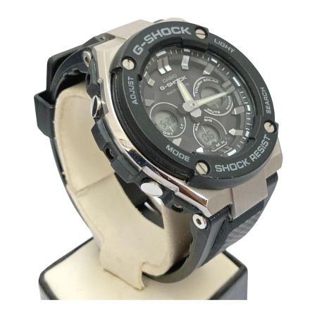  CASIO カシオ 腕時計　G-SHOCKG-STEEL　電波ソーラー GST-W300 ブラック