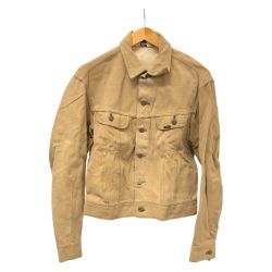 □□ 70s Lee ジャケット シャモアクロスジャケット 古着  ベージュ Cランク