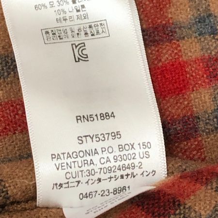  Patagonia パタゴニア シャツ SIZE XS  STY53795 ブラウン