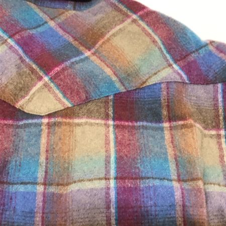  70s PENDLETON シャツ ウールシャツ SIZE L 古着 マルチカラー