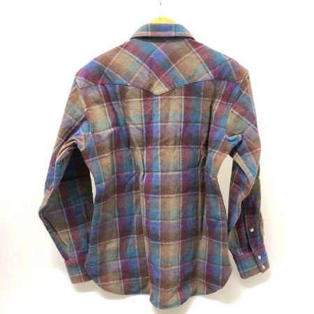  70s PENDLETON シャツ ウールシャツ SIZE L 古着 マルチカラー