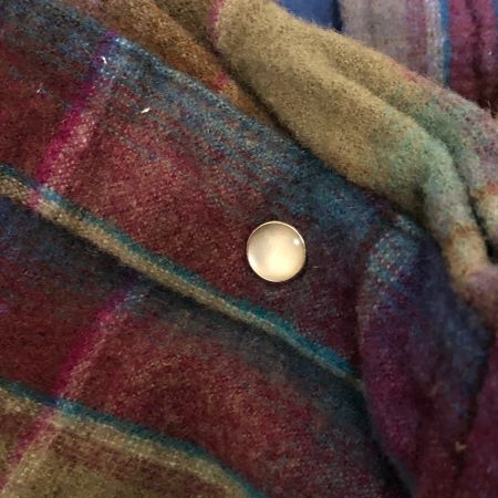  70s PENDLETON シャツ ウールシャツ SIZE L 古着 マルチカラー