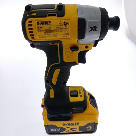  DEWALT 充電式インパクトドライバー  DCF887M2