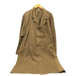 □□ French Work コート コットンツイルコート 古着 ブラウン Cランク