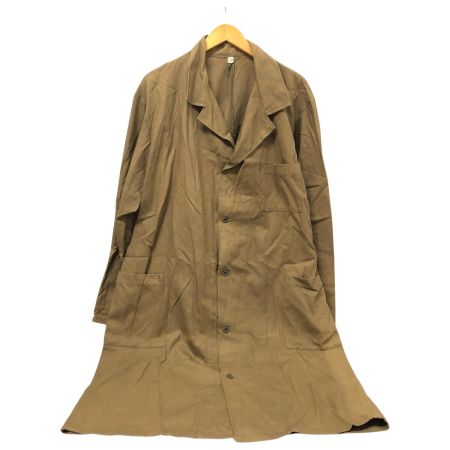  French Work コート コットンツイルコート 古着 ブラウン
