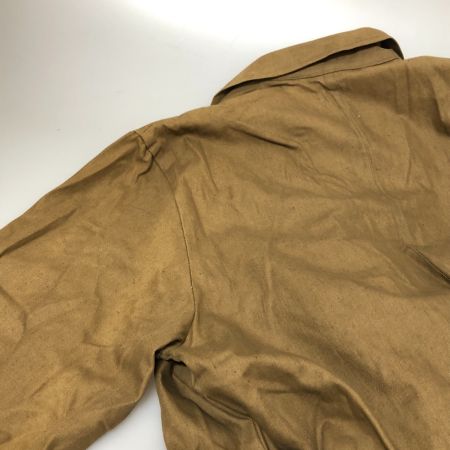  French Work コート コットンツイルコート 古着 ブラウン