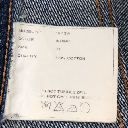  YAECA ヤエカ ジーンズ デニムパンツ SIZE 31(M) 古着  10-13W インディゴ