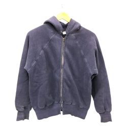 □□ 50~60s Pilgrim パーカー ジップパーカー SIZE L 古着 ネイビー Cランク