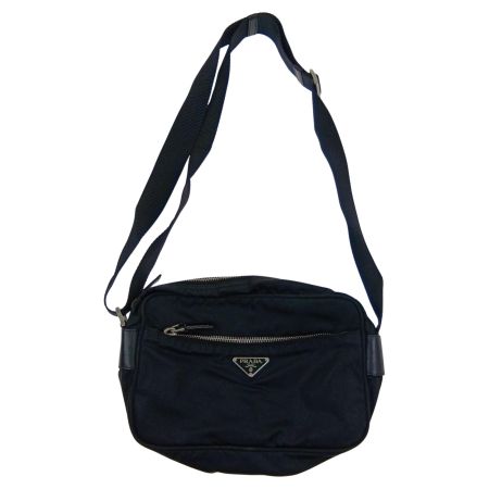  PRADA プラダ ショルダーバッグ カメラバッグ  ブラック