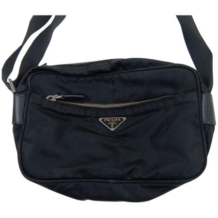  PRADA プラダ ショルダーバッグ カメラバッグ  ブラック