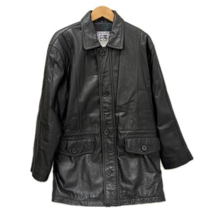LIBERTE コート レザーコート SIZE L ブラック 古着