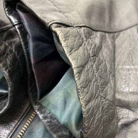 LIBERTE コート レザーコート SIZE L ブラック 古着