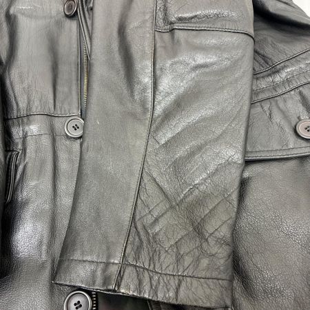 LIBERTE コート レザーコート SIZE L ブラック 古着