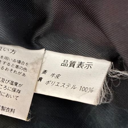 LIBERTE コート レザーコート SIZE L ブラック 古着