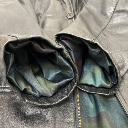 LIBERTE コート レザーコート SIZE L ブラック 古着