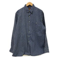 00s Faded Glory シャツ 古着 SIZE L ブルー Cランク