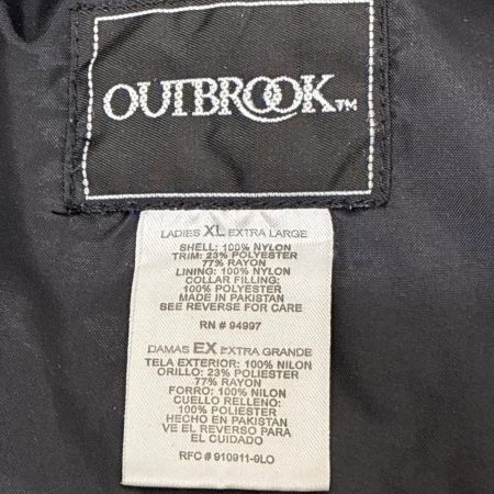 OUIBROOK ジャケット ナイロンジャケット SIZE XL  ブラック 古着
