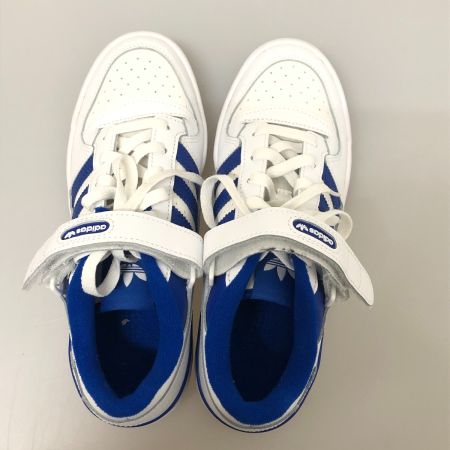  adidas Originals アディダスオリジナルス スニーカー フォーラムロー FORUM LOW ホワイト ロイヤル ブルー SIZE 24cm FY7756
