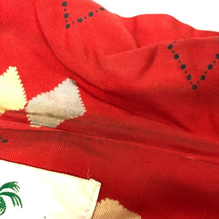 80~90s Reminiscence ジャケット ギャバンレーヨンジャケット SIZE L 古着 レッド