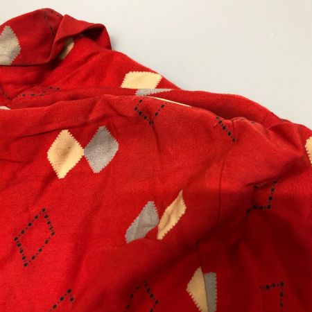  80~90s Reminiscence ジャケット ギャバンレーヨンジャケット SIZE L 古着 レッド