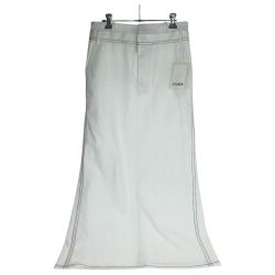 □□ CALMER スカート ロングスカート SIZE 2 (M) Britist MOSS Skirt ホワイト Bランク