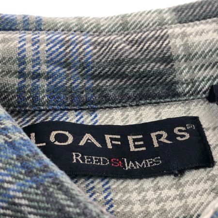  90s LOAFERS シャツ ネルシャツ SIZE M 古着 チェック マルチカラー