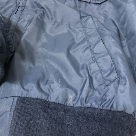 70s WILLIAM BARRY ブルゾン ナイロンブルゾン SIZE L 古着 ネイビー