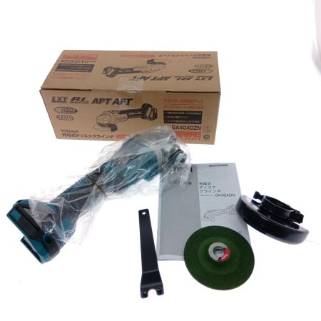  MAKITA マキタ 100mm充電式ディスクグラインダ 18V GA404DZN