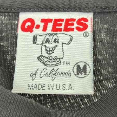  00s Q-TEES Tシャツ SIZE M 古着 ブラック