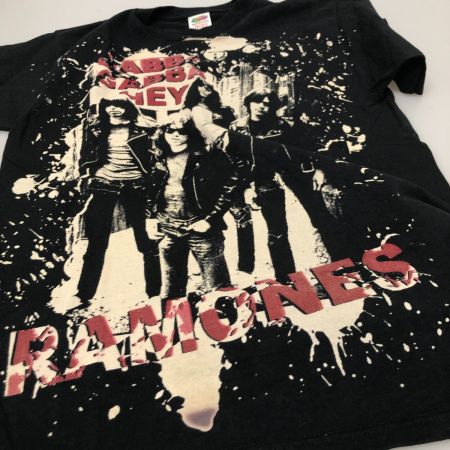  00s FRUIT OF THE LOOM Tシャツ RAMONES Tシャツ SIZE M 古着 ブラック
