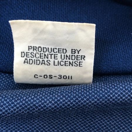  70s adidas Originals ジャージ トラックジャケット 古着 SIZE 5 デサント製 ATS-44S ライトグレー×ネイビー