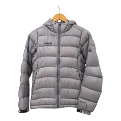 □□ MARMOT マーモット ジャケット ダウンジャケット SIZE S ダウン90％ MJD-F2519W ライトグレー Cランク