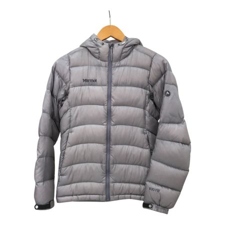  MARMOT マーモット ジャケット ダウンジャケット SIZE S ダウン90％ MJD-F2519W ライトグレー
