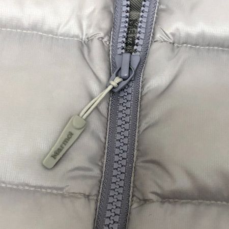  MARMOT マーモット ジャケット ダウンジャケット SIZE S ダウン90％ MJD-F2519W ライトグレー