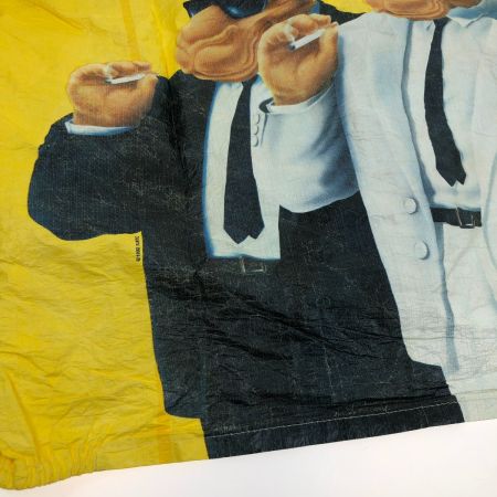  90s CAMEL ジャケット ペーパージャケット SIZE XL 古着 イエロー