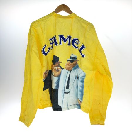  90s CAMEL ジャケット ペーパージャケット SIZE XL 古着 イエロー