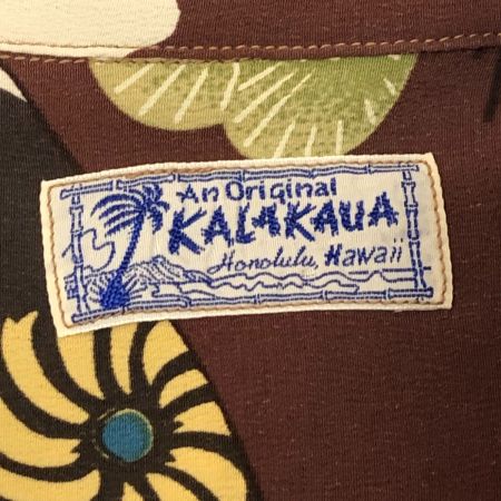  SUN SURF サンサーフ シャツ アロハシャツ SIZE S 古着 SS32293 ブラウン