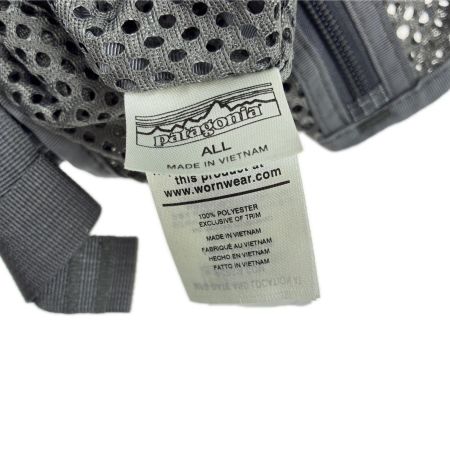  Patagonia パタゴニア フィッシングベスト　ALL グレー