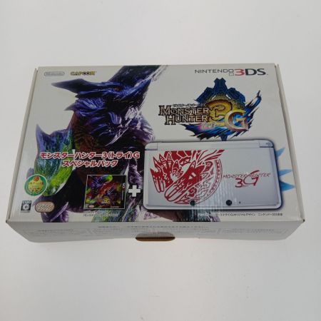  Nintendo ニンテンドウ 3DS モンスターハンター3G スペシャルパック CTR-001