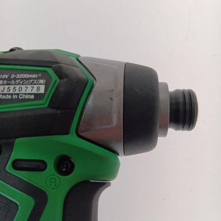  HiKOKI ハイコーキ コードレスインパクトドライバ WH18DD