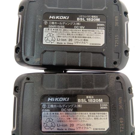  HiKOKI ハイコーキ コードレスインパクトドライバ WH18DD