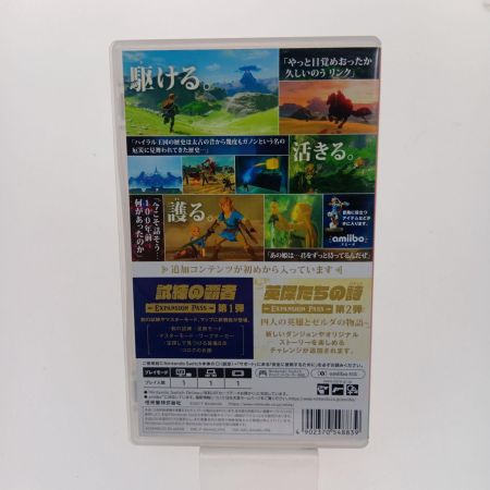  Nintendo ニンテンドウ ゲームソフト　スイッチ　ゼルダの伝説 ブレス オブ ザ ワイルド+エキスパンション・パス