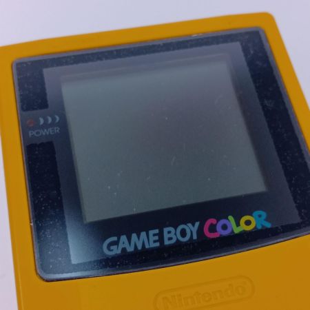  Nintendo ニンテンドウ ゲーム機　GAMEBOY COLOR　ゲームボーイカラー CGB-001 イエロー