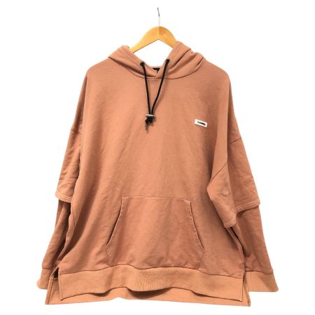  Subciety サブサエティ パーカー プルオーバーパーカー SIZE XL 105-31758 ピンク