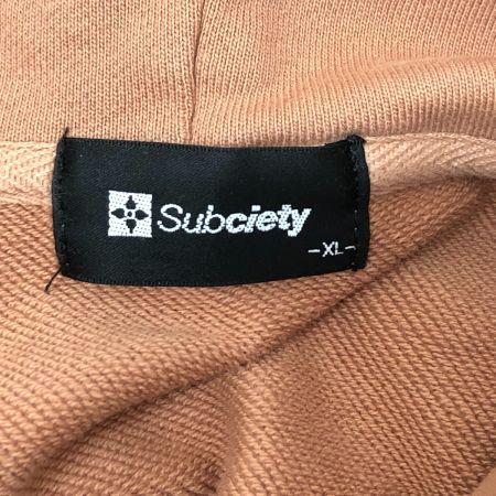  Subciety サブサエティ パーカー プルオーバーパーカー SIZE XL 105-31758 ピンク
