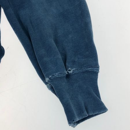  REMI RELIEF レミレリーフ スウェット SIZE S ダメージ加工有 古着 ブルー