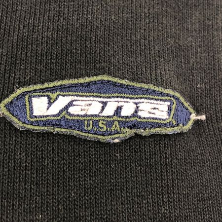  90s OLD VANS スウェット トレーナー SIZE M 古着 アメリカ製 ブラック